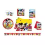 MICKEY Kit anniversaire vaisselle jetable Mickey Party Time XL DISNEY