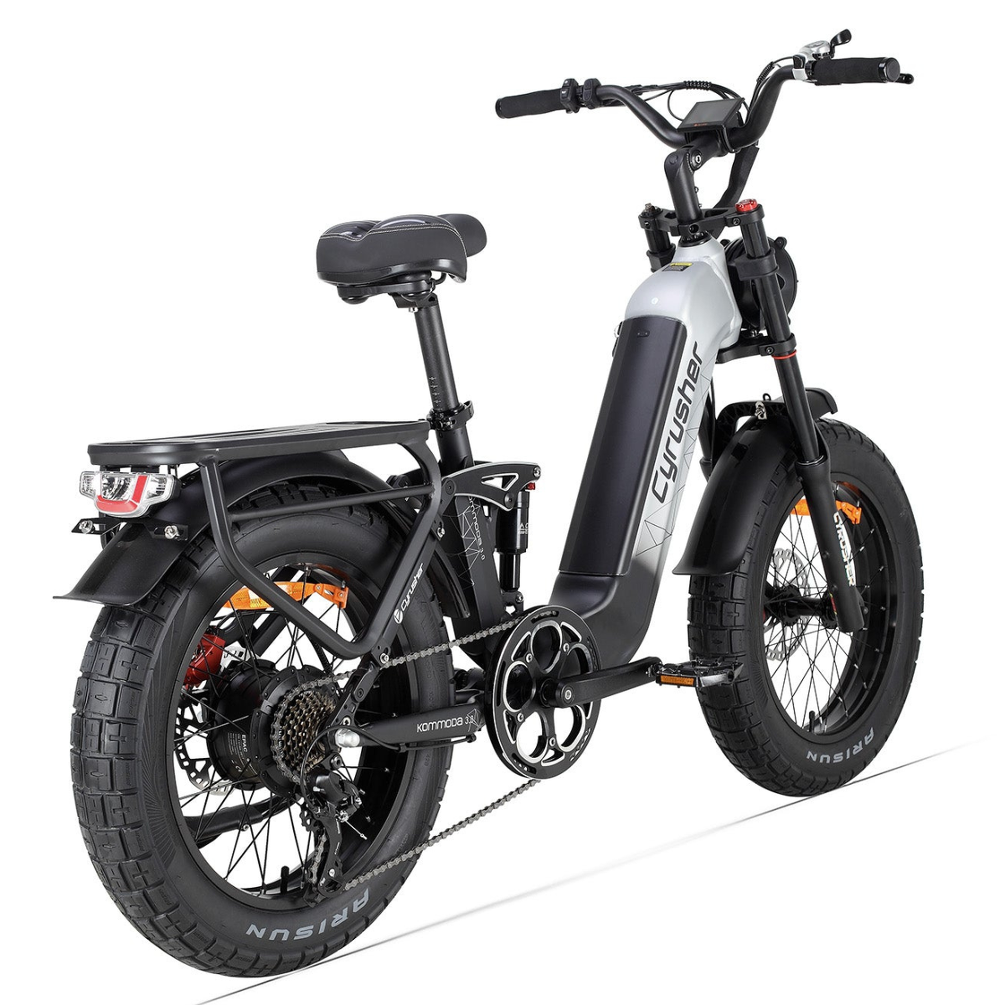 Voir la diapositive 3 : CYRUSHER Vélo électrique Fat Bike Cyrusher Kommoda 3.0