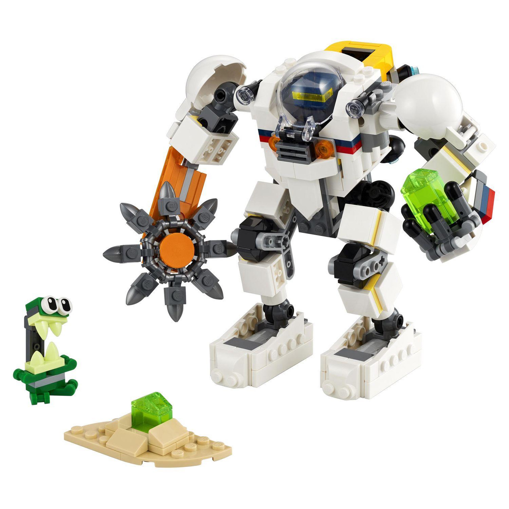 Voir la diapositive 2 : LEGO Creator 31115 - Le Robot d&rsquo;Extraction Spatiale