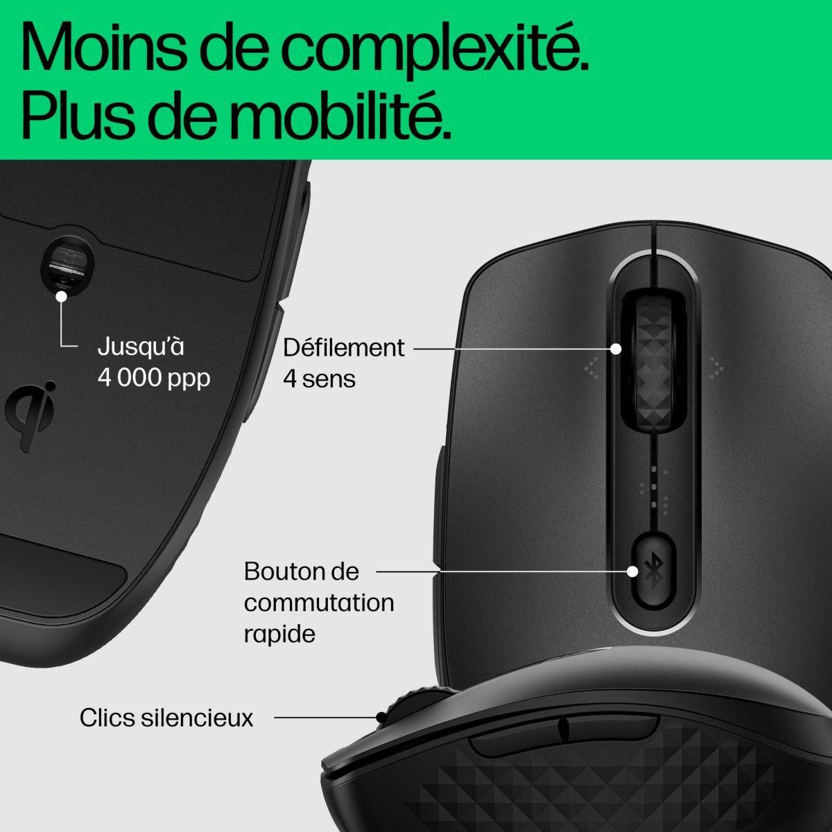 HP Souris sans fil rechargeable 690 rechargeable