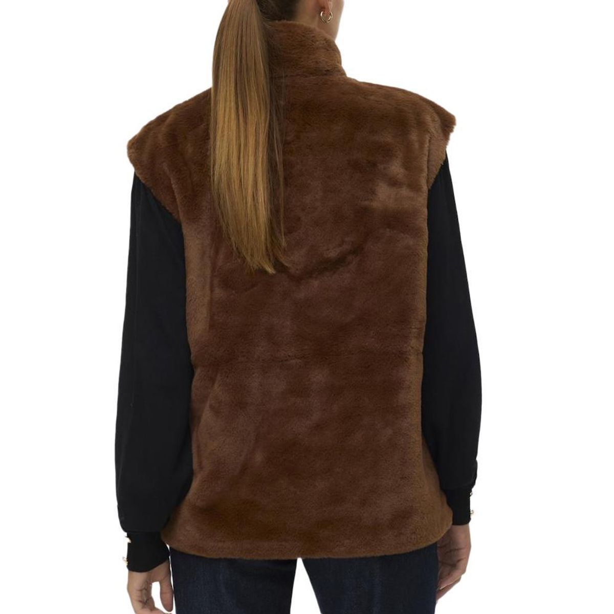 Vero Moda Gilet Fausse Fourrure  Femme Vero Moda Japoppy