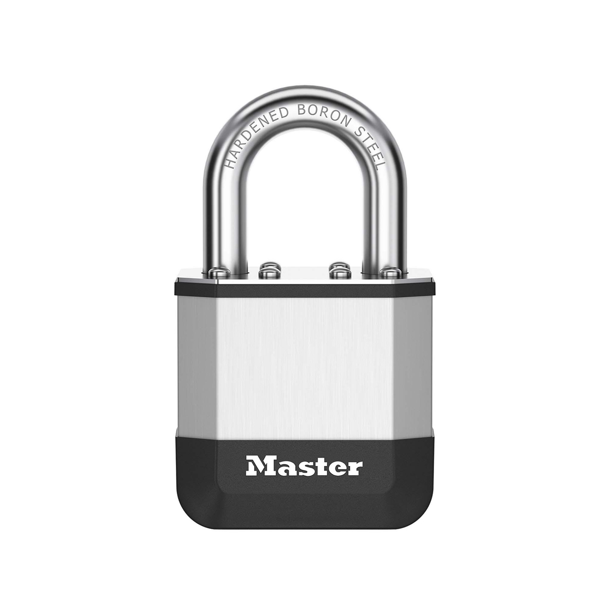 Master lock Cadenas innovant nouvelle génération, en acier laminé haute résistance de 45mm