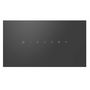 Voir la diapositive 4 : BOSCH Hotte décorative inclinée 80cm 438m3/h noir - DWJ81AN60