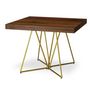 Voir la diapositive 1 : Paris Prix Table de Repas Extensible  Lanei  90-240cm Noisette