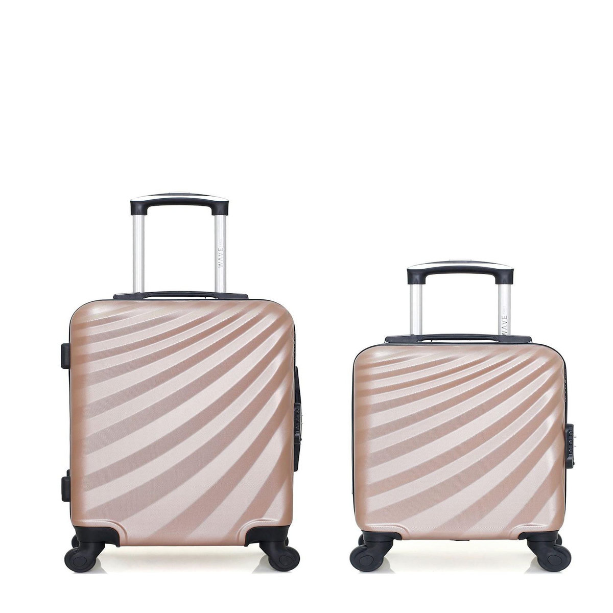 WAVE PARIS WAVE PARIS - LOT DE 2 - Valises cabine et cabine XXS DANUBE