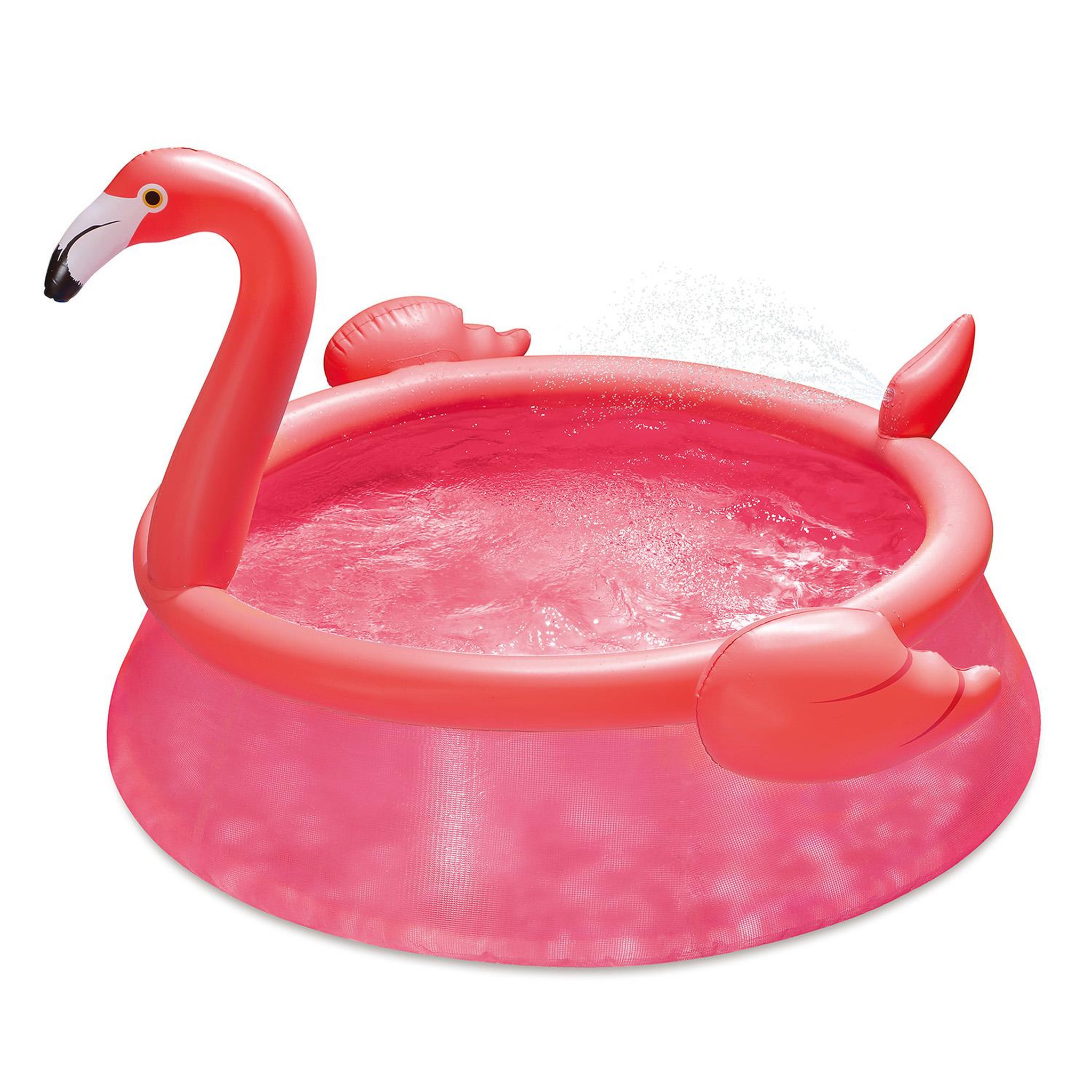 Voir la diapositive 2 :  Piscine autostable flamant ø 1,83m x51cm SUMMER WAVES