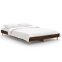 Voir la diapositive 2 : VIDAXL Cadre de lit sans matelas chene marron 120x190 cm