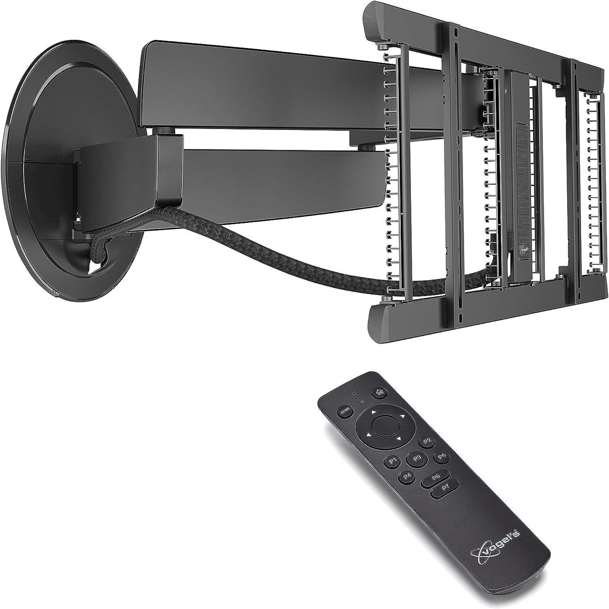 Vogel's Support mural motorisé vogels b0bdgdjwws pour téléviseurs de 40 à 70 pouces, poids maximal 35 kg, noir