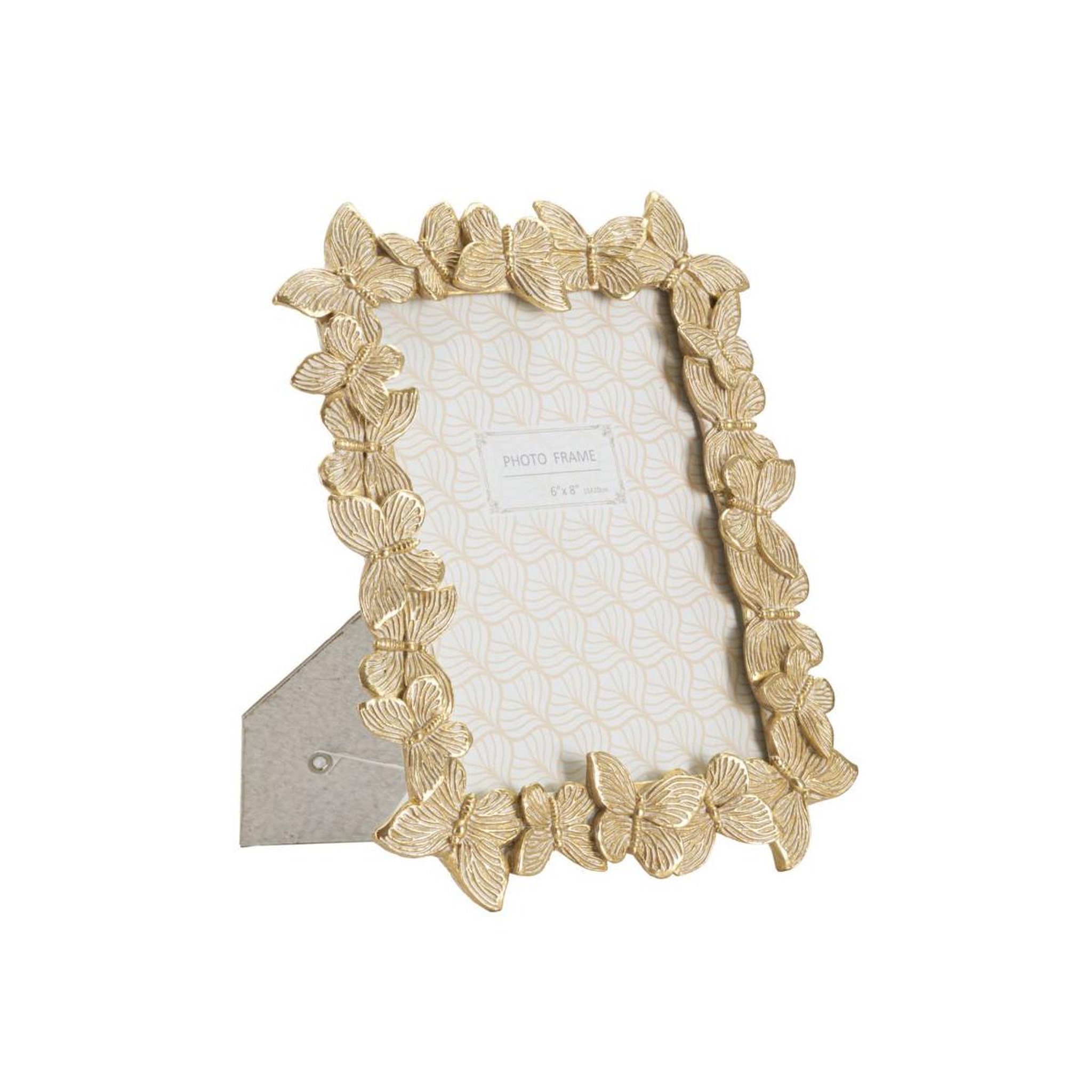 Paris Prix Cadre Photo Déco Papillons  Farfalle  15x20cm Or