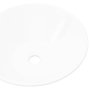 Voir la diapositive 4 : VIDAXL Lavabo de salle de bain en porcelaine Blanc