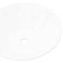 Voir la diapositive 4 : VIDAXL Lavabo de salle de bain en porcelaine Blanc
