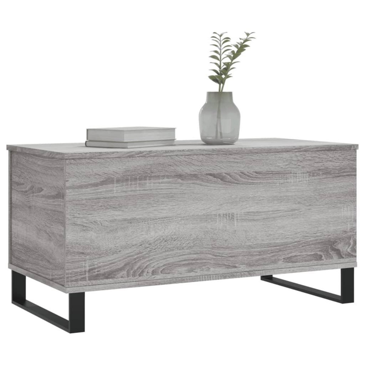 VIDAXL Table basse Sonoma gris 90x44,5x45 cm Bois d'ingenierie