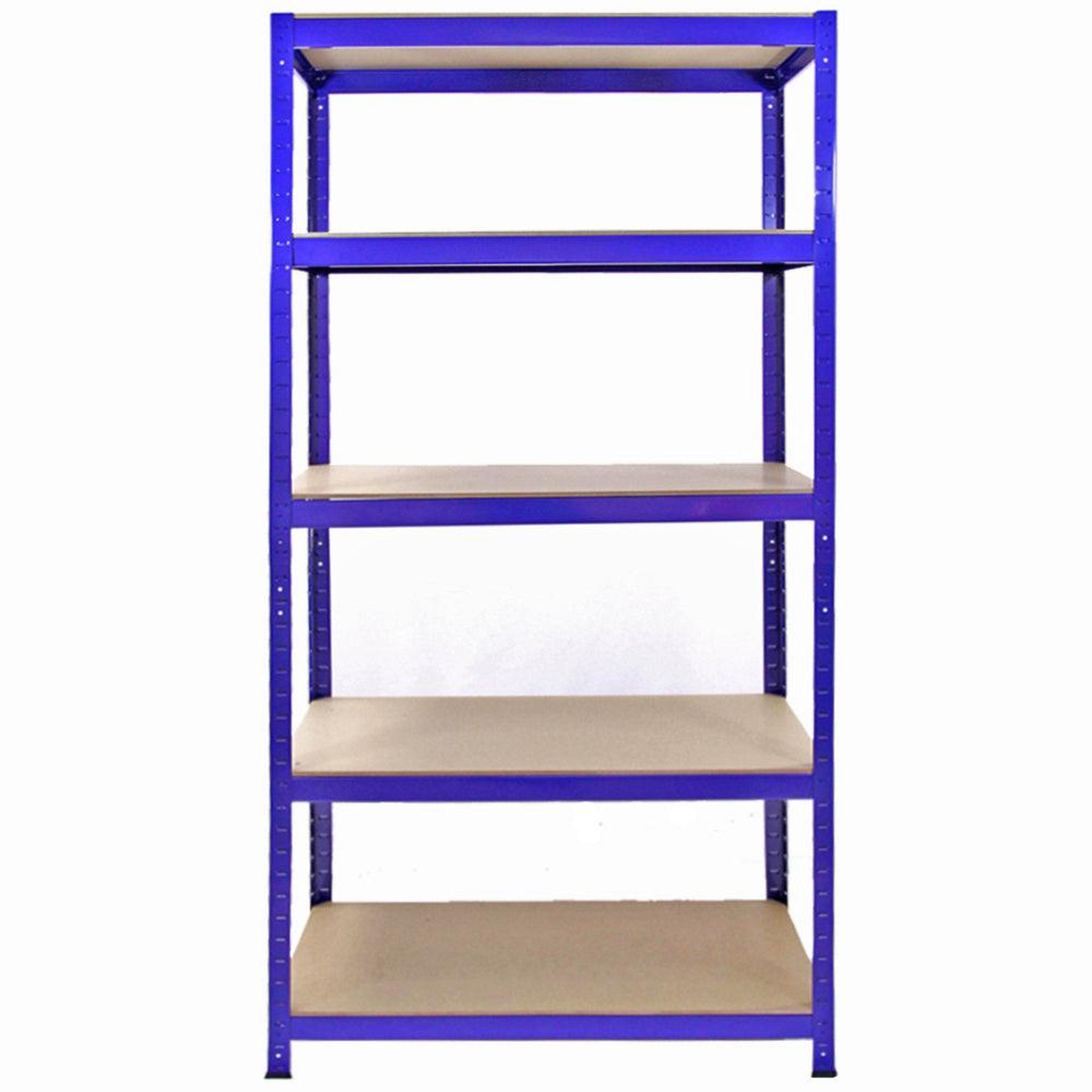 Voir la diapositive 2 : MONSTER RACKING 10 rayonnages t-rax en acier bleu 90cm x 45cm x 182,5cm