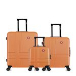 SWISS KOPPER SWISS KOPPER - LOT DE 3 - Valises grand format, weekend et cabine XXS USTER. Coloris disponibles : Gris, Orange, Beige, Vert, Bleu, Rose, Noir