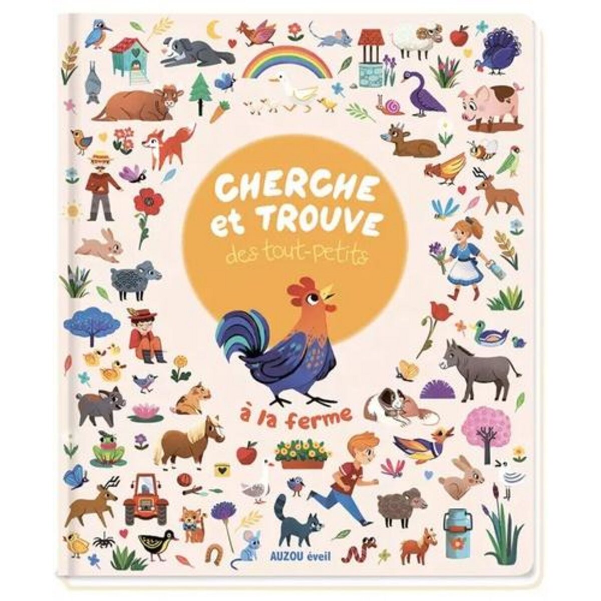 CHERCHE ET TROUVE DES TOUT-PETITS A LA FERME, Guittard Florence