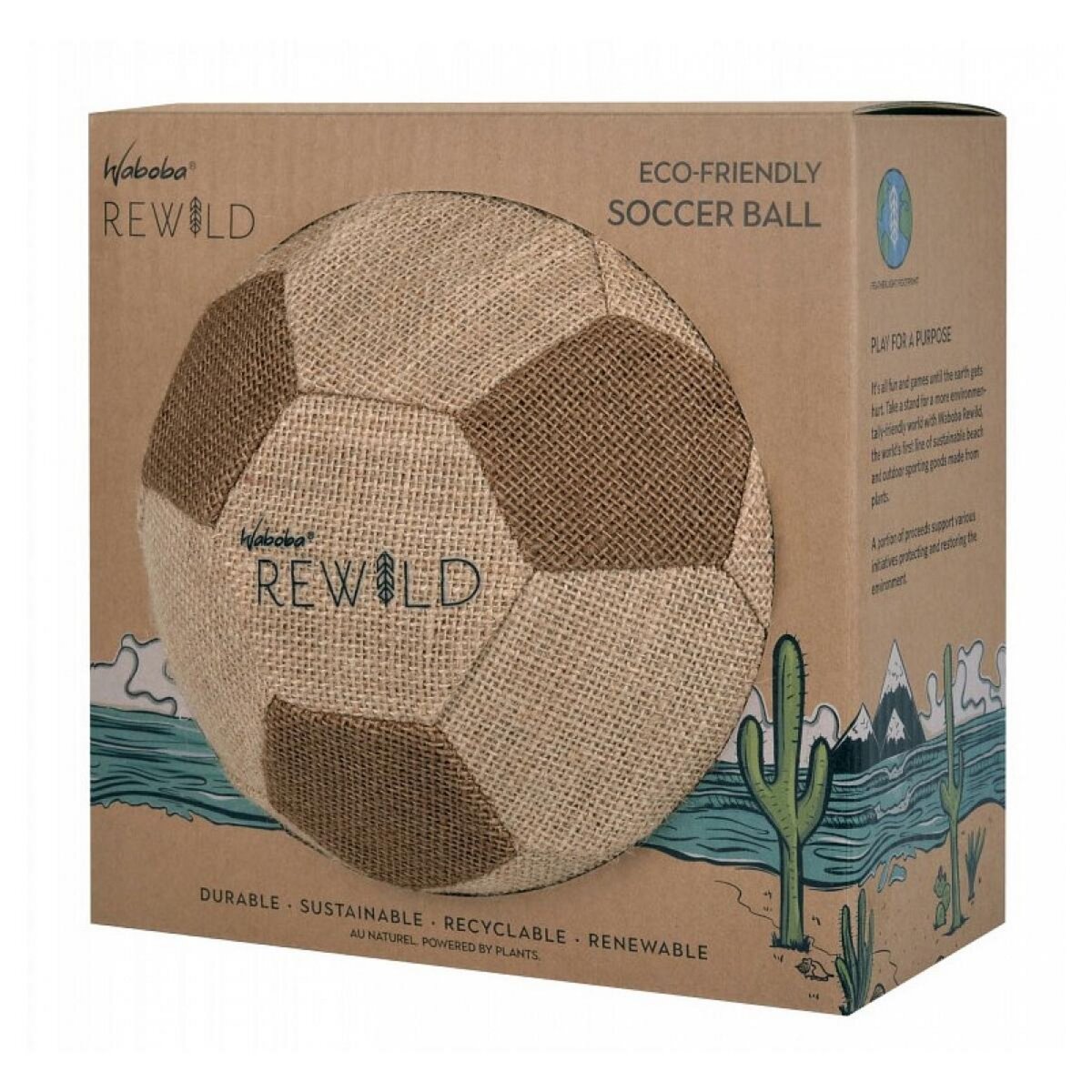 Waboba Ballon  Rewild Soccer Ball