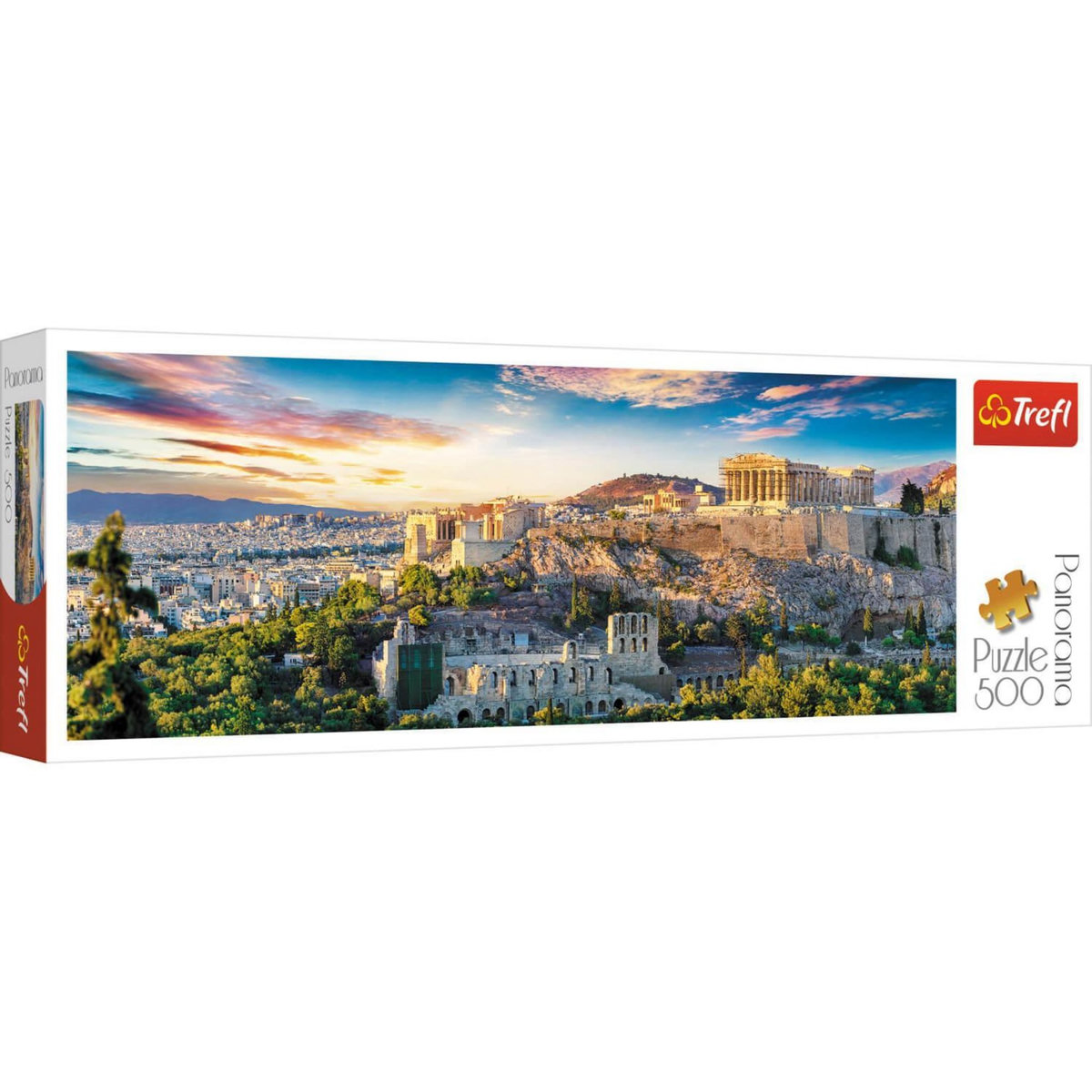 Trefl Puzzle 500 pièces panoramique : Acropole, Athènes