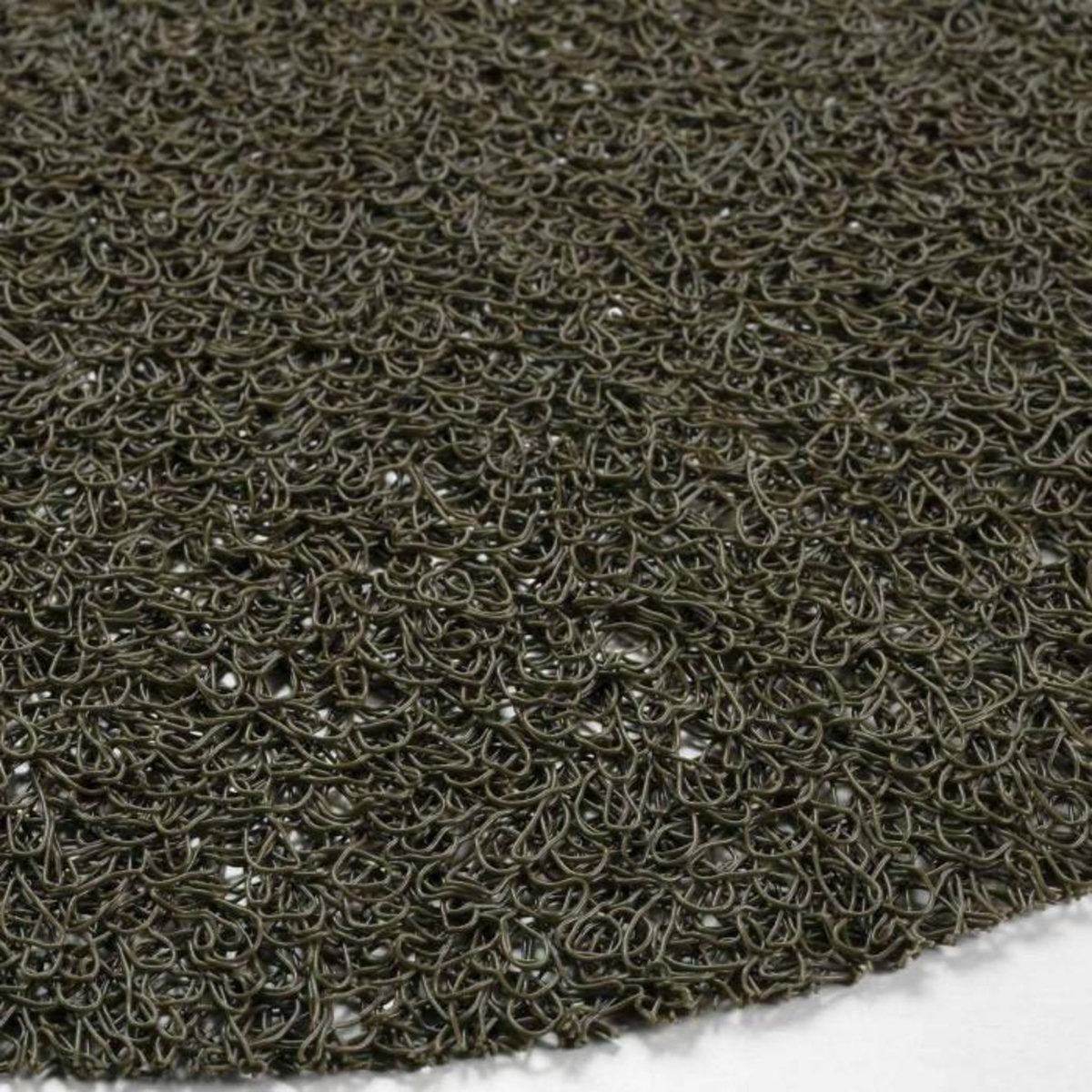 Paris Prix Set de Table Rond  Tortilla  38cm Kaki