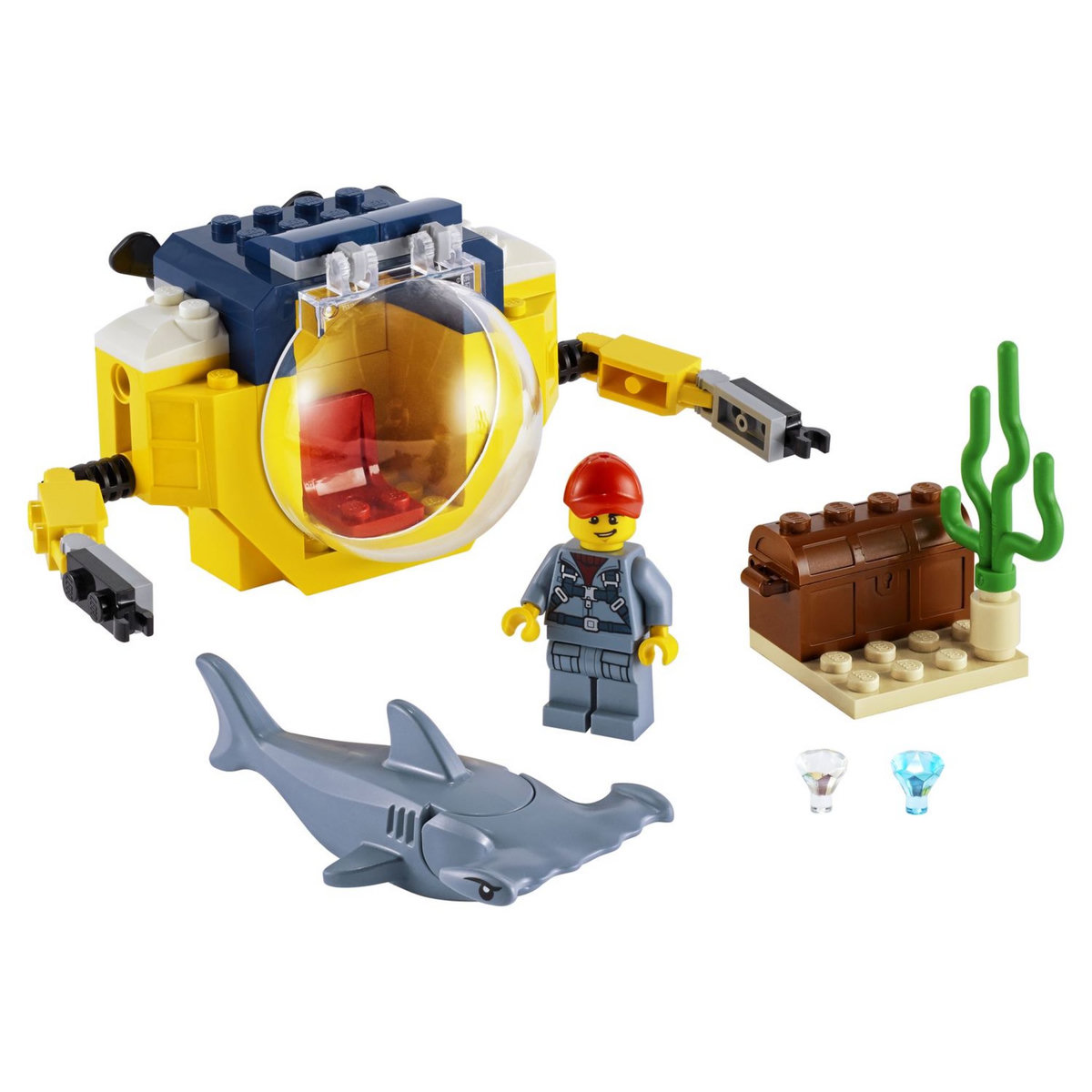 LEGO City 60263 - Le mini sous-marin