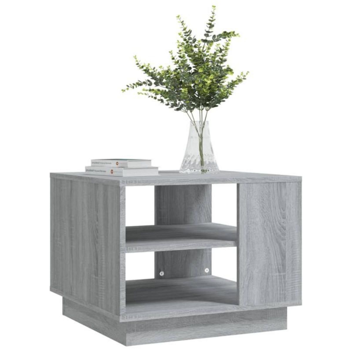 VIDAXL Table basse sonoma gris 55x55x43 cm bois d ingénierie