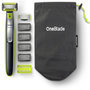 Voir la diapositive 2 : Philips Philips Norelco OneBlade QP2630/30 tondeuse corps / rasoirs Charbon de bois, Citron vert