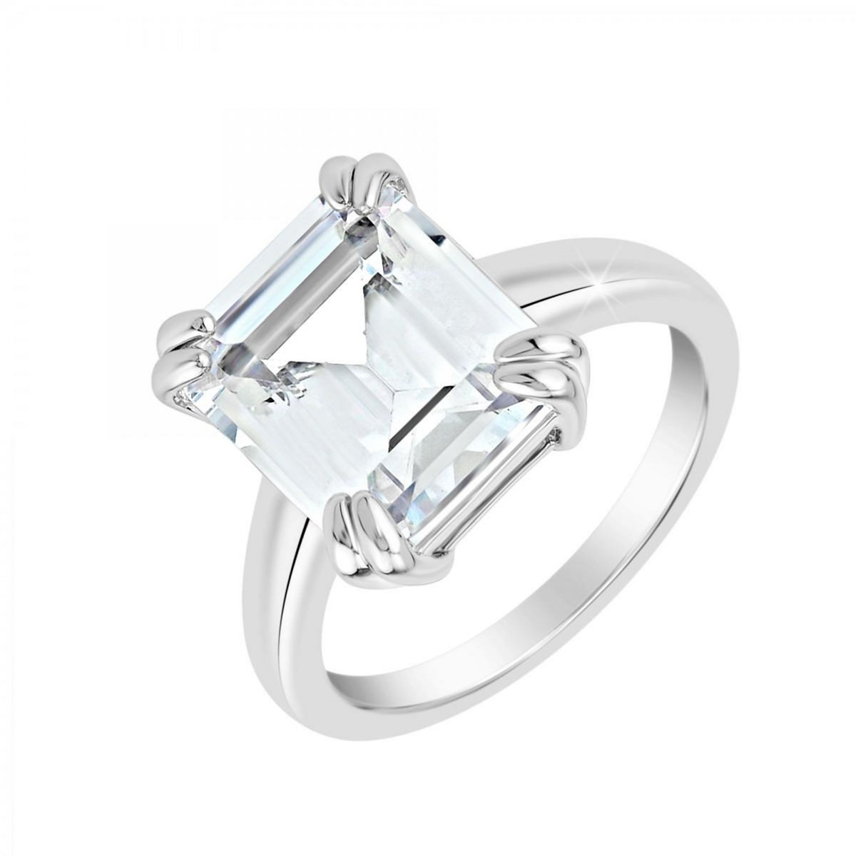 SC CRYSTAL Bague taille 54 SC Crystal ornée d'un Cristal scintillant