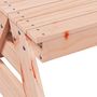 Voir la diapositive 6 : VIDAXL Table de pique-nique pour enfants bois massif de douglas