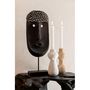 Voir la diapositive 3 : Paris Prix Statue Déco  Masque Ethnique  51cm Noir