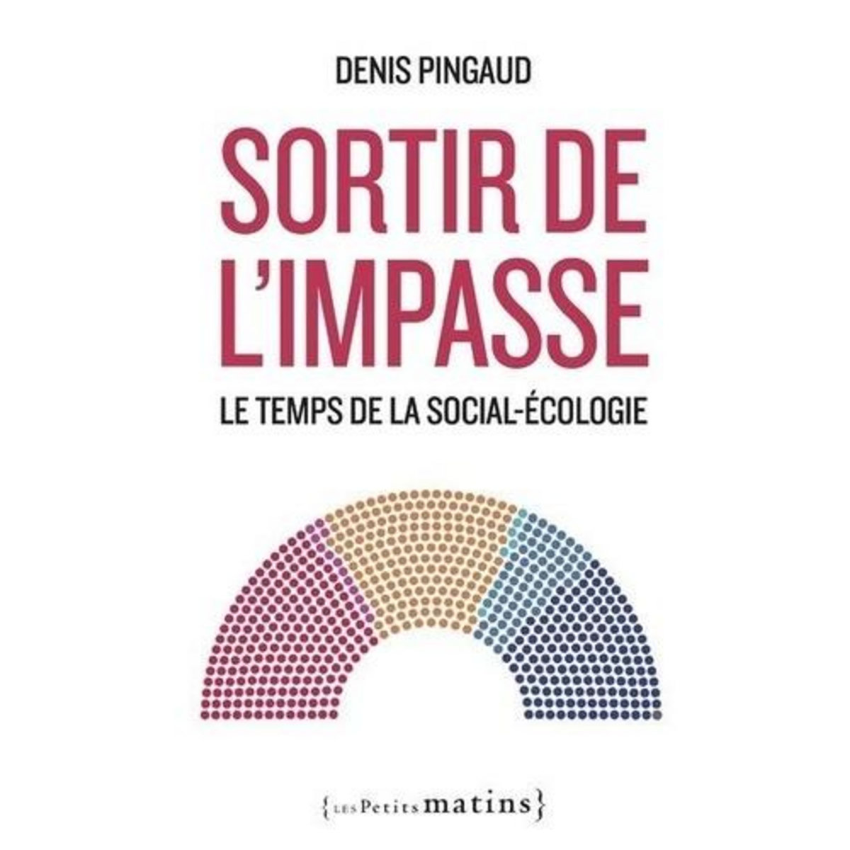 SORTIR DE L'IMPASSE. LE TEMPS DE LA SOCIAL-ECOLOGIE, Pingaud Denis