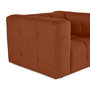 Voir la diapositive 6 : LISA DESIGN Suzano - fauteuil en tissu texturé