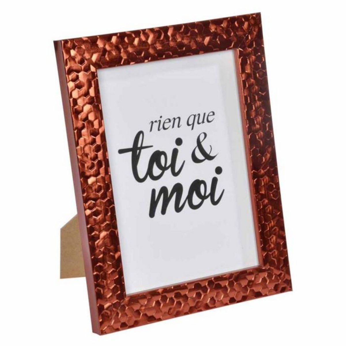 Paris Prix Cadre Photo Déco  Martelé  18x24cm Cuivre