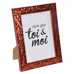 Paris Prix Cadre Photo Déco  Martelé  18x24cm Cuivre