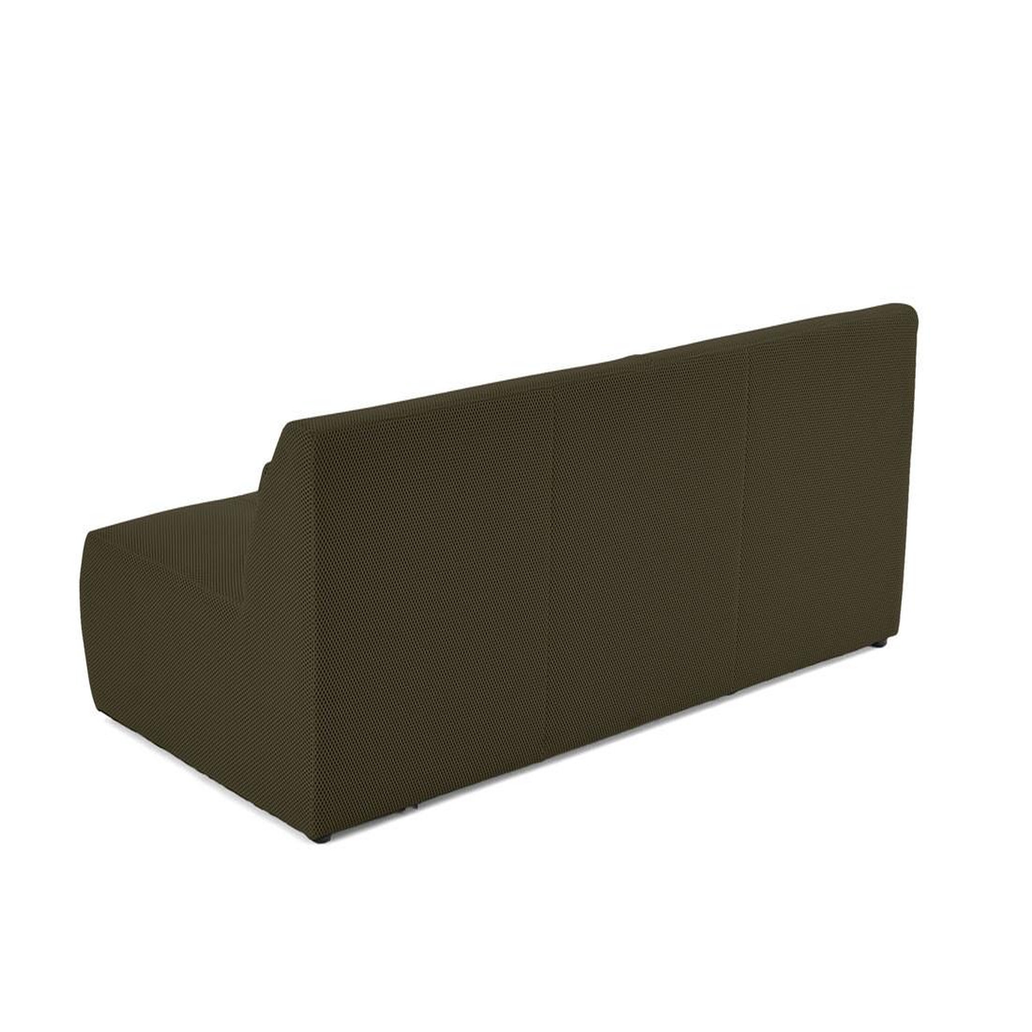 Voir la diapositive 4 : LISA DESIGN Onyx - canapé droit 3 places - en tissu mailles 3d