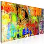 Voir la diapositive 1 : Paris Prix Tableau Imprimé  Colourful Abstraction Narrow
