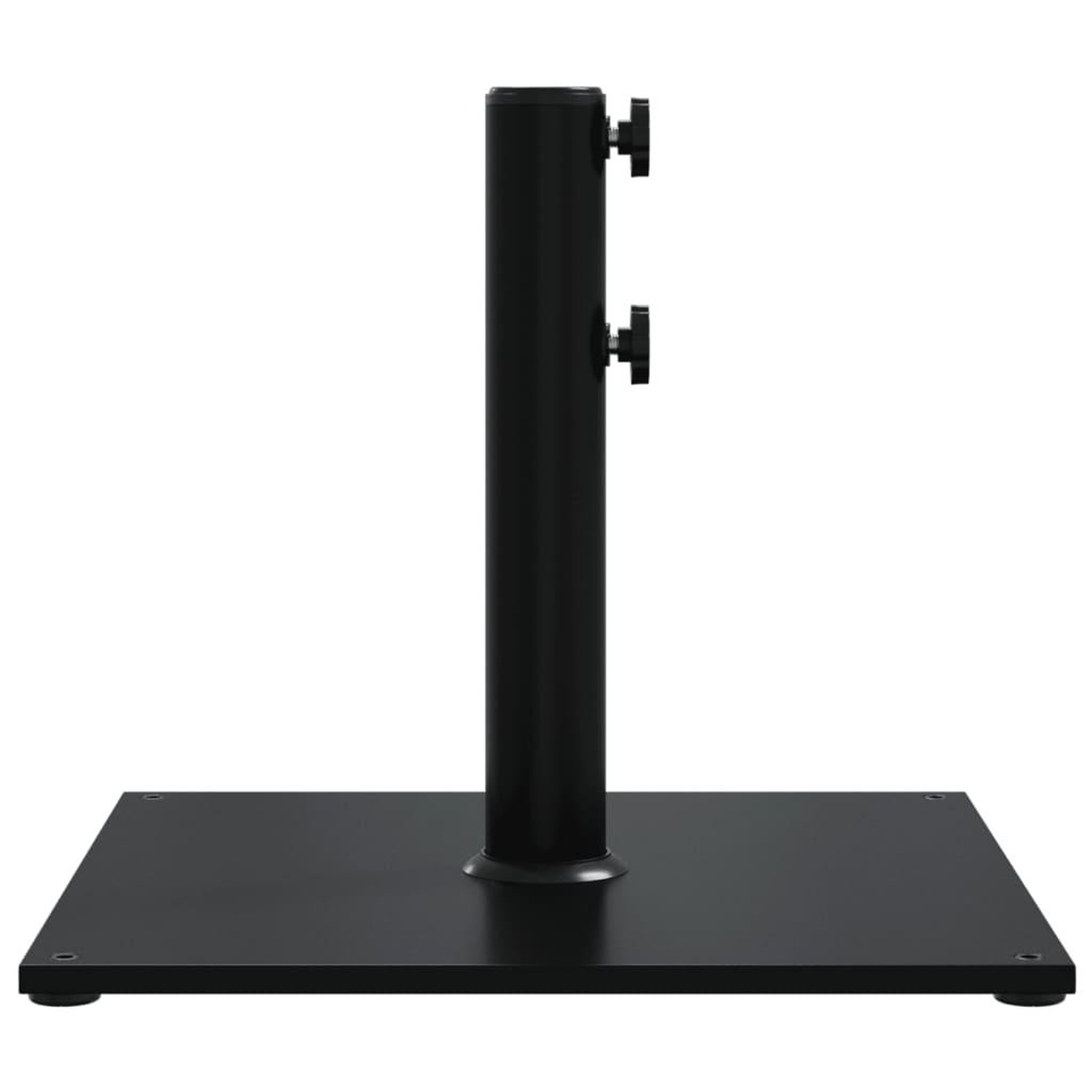 Voir la diapositive 5 : VIDAXL Base de parasol pour mats Ø32/38/48 mm 17 kg carre