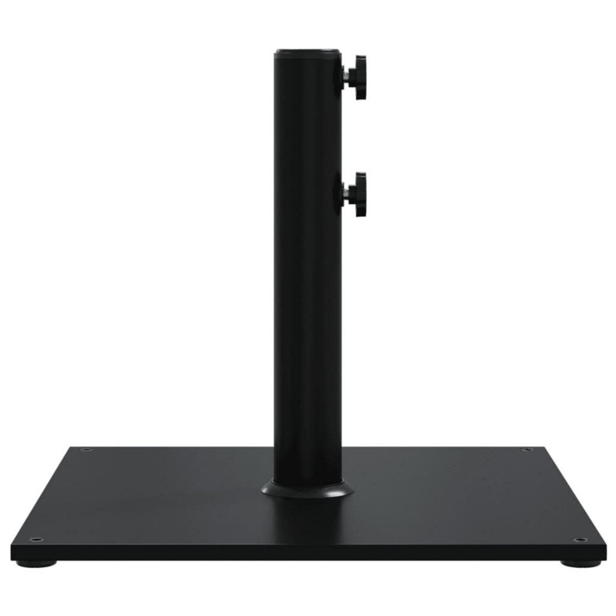 VIDAXL Base de parasol pour mats Ø32/38/48 mm 17 kg carre