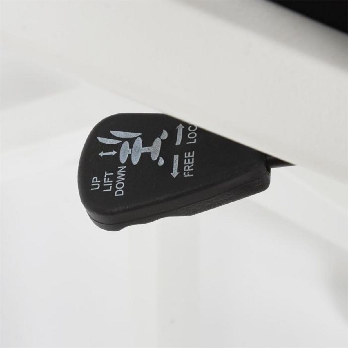 Paris Prix Fauteuil de Bureau  Rabattable  92-100 Blanc & Noir