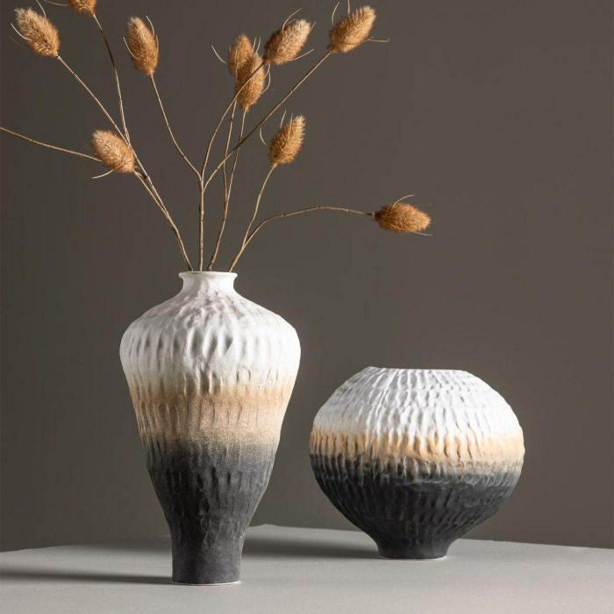 Paris Prix Vase Design Tricolore  Pane  29cm Multicolore