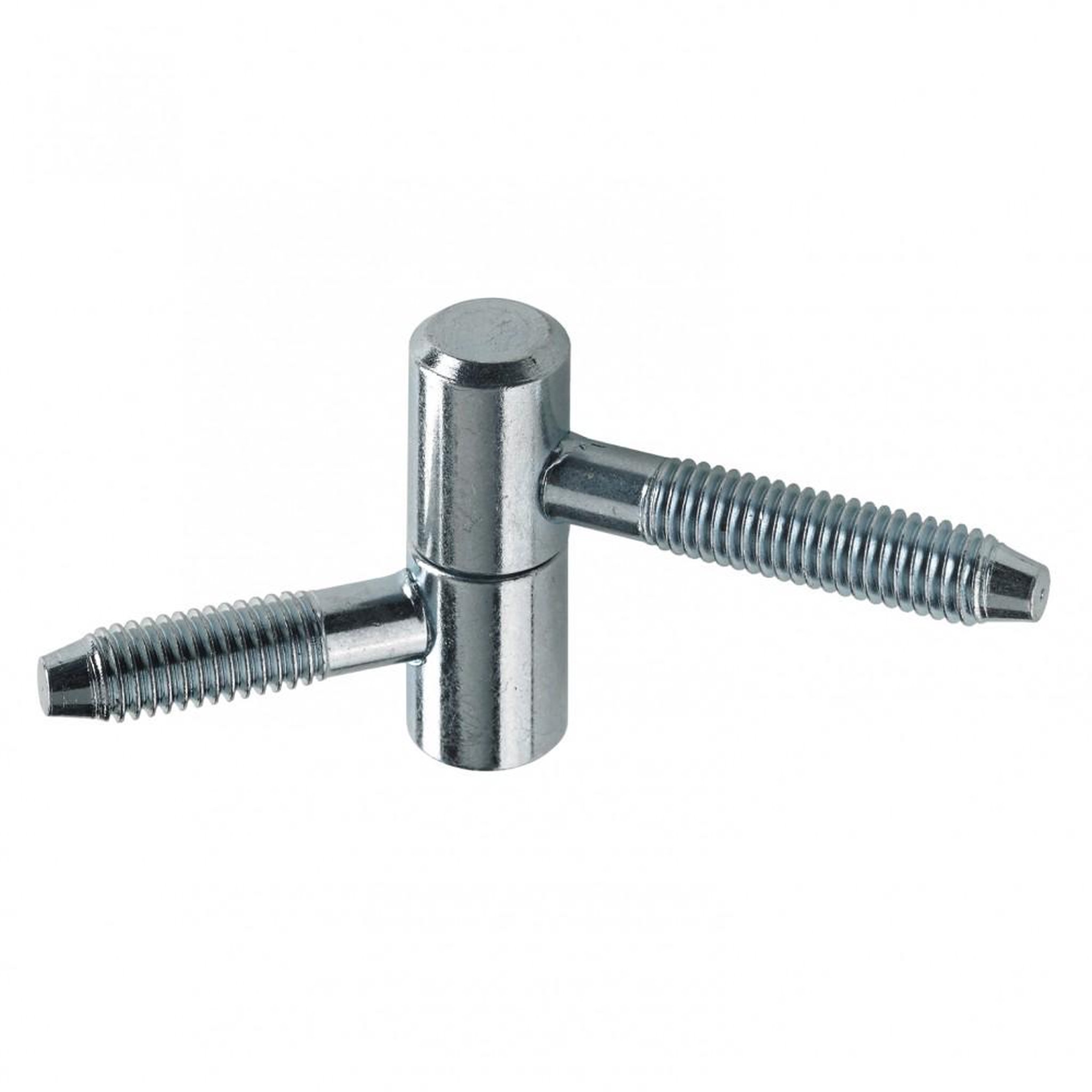 CENTRALE BRICO Lot de 2 fiches à visser HETTICH, acier zingué, H.39 x l.13 mm