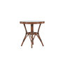 Voir la diapositive 2 : Paris Prix Table d'Appoint de Jardin  Sagres  60cm Marron