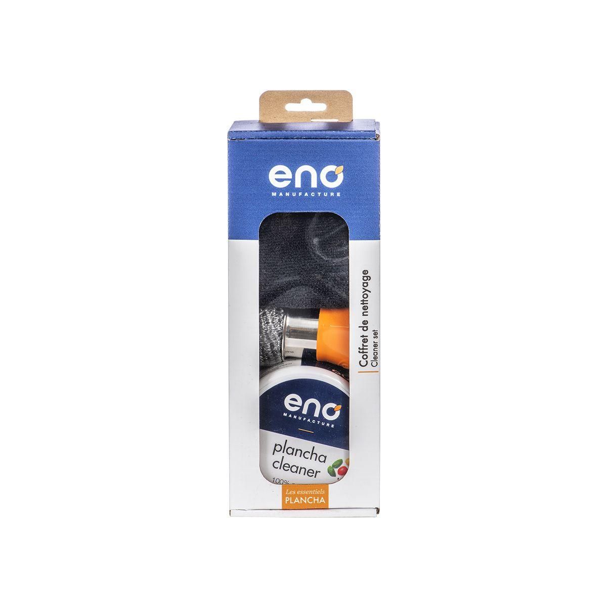 Eno Boule inox coffret nettoyage plancha