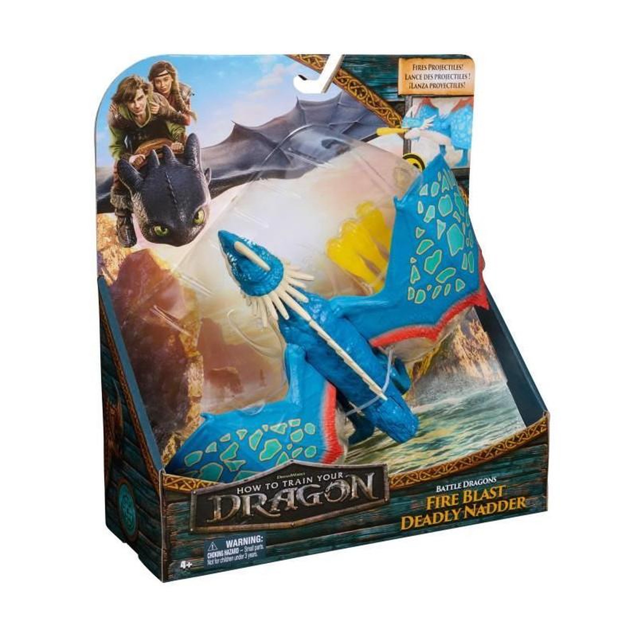 Voir la diapositive 2 : Spin Master SPIN MASTER FIGURINE DRAGON A FONCTIONS 25 CM TEMPETE Dragons Movie