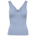 JACQUELINE DE YONG Débardeur  Ciel Femme JDY Fransiska. Coloris disponibles : Bleu