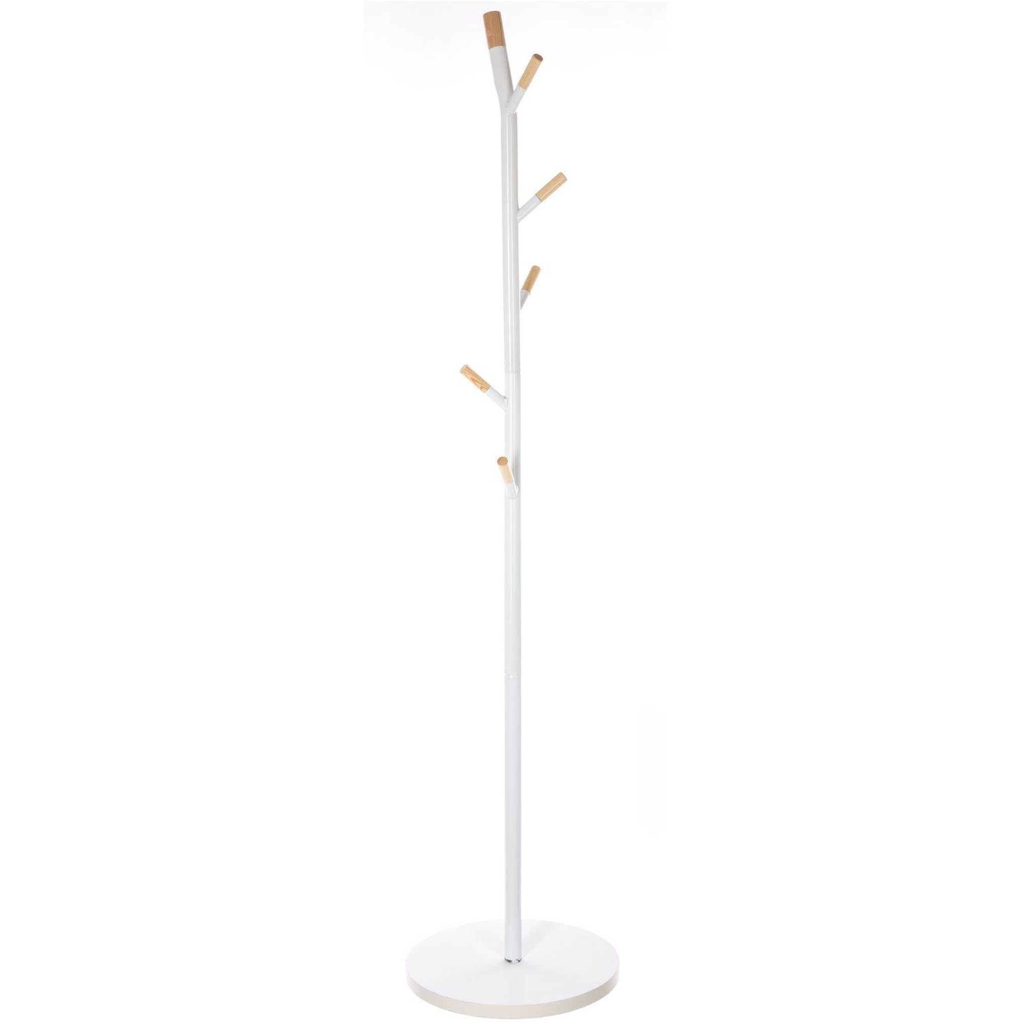 Voir la diapositive 1 : FIVE Porte Manteau en métal et MDF avec 6 tiges