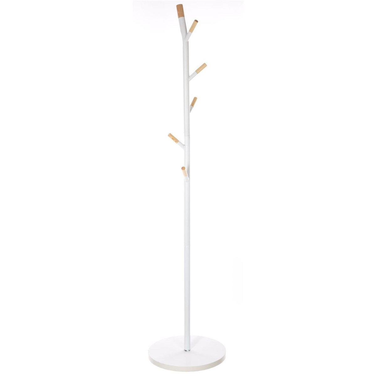 FIVE Porte Manteau en métal et MDF avec 6 tiges