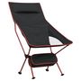 Voir la diapositive 5 : VIDAXL Chaise de camping pliables lot de 2 noir tissu oxford aluminium