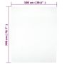 Voir la diapositive 5 : VIDAXL Drap-housse Jersey Blanc 100x200 cm Coton