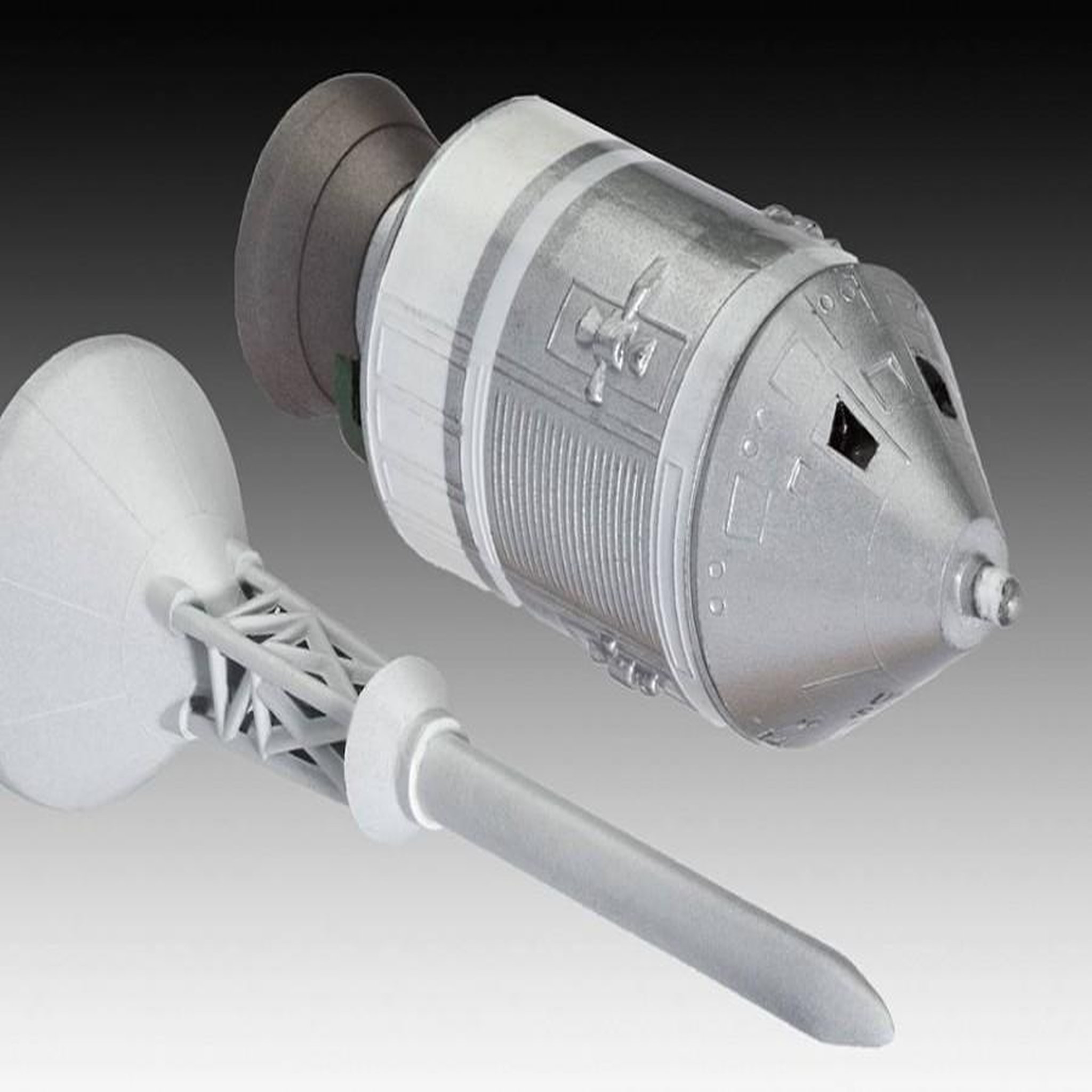 Voir la diapositive 3 : Revell Maquette fusée Apollo Saturn V