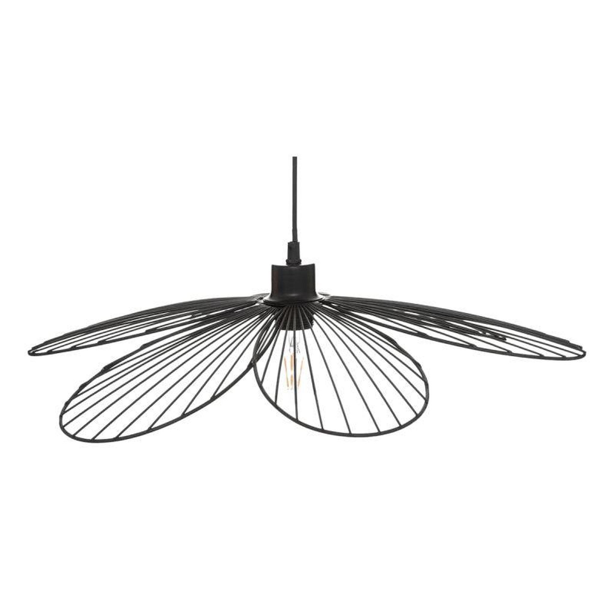 Voir la diapositive 3 : ATMOSPHERA Suspension métal  Fleur  diamètre 37 cm Atmosphera
