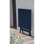 Voir la diapositive 3 : Paris Prix Table de Jardin Pliante  Marius  70cm Bleu Marine